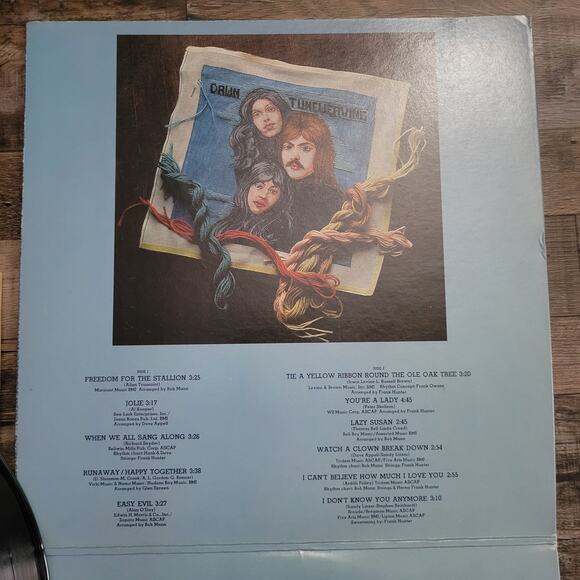 Tony Orlando & Dawn Vinyl Lot (2 LPs) – To Be With You & Tuneweaving – VG+ - Picture 3 of 10